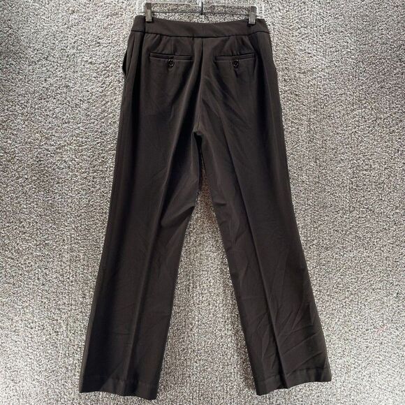 Talbots Pants Womens 6 Brown Signature Boot Trousers Polyester Preppy Career - Picture 7 of 11
